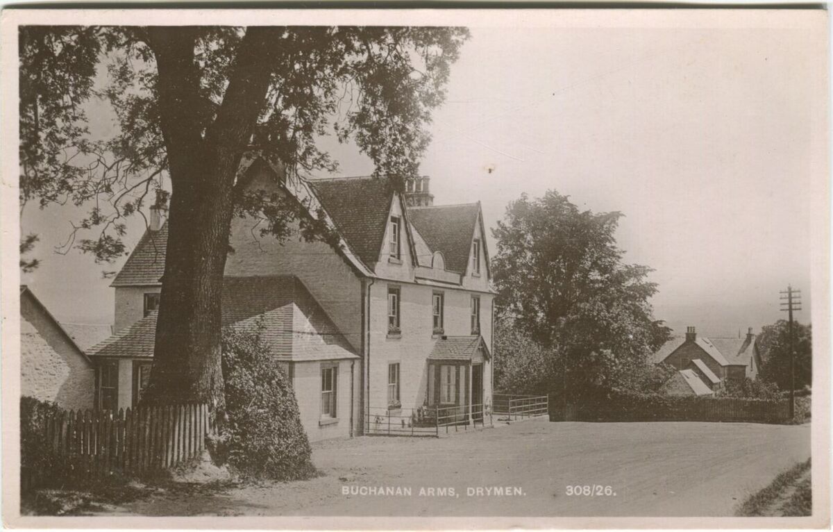 Buchanan Arms Hotel Before Extensions Added